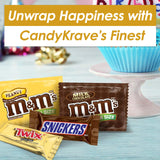 CandyKrave Halloween Assorted Chocolate Candy Variety Pack - 6lb Assorted Bulk Chocolate Candy & Chocolate Gifts - Halloween Chocolate Candy
