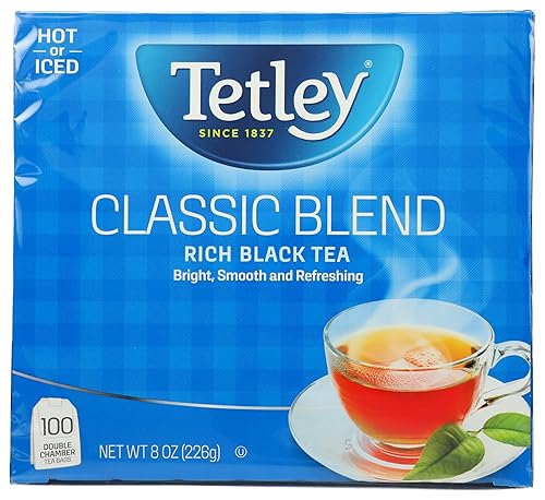 Tetley, Classic Blend Tea Bags, 100 Count
