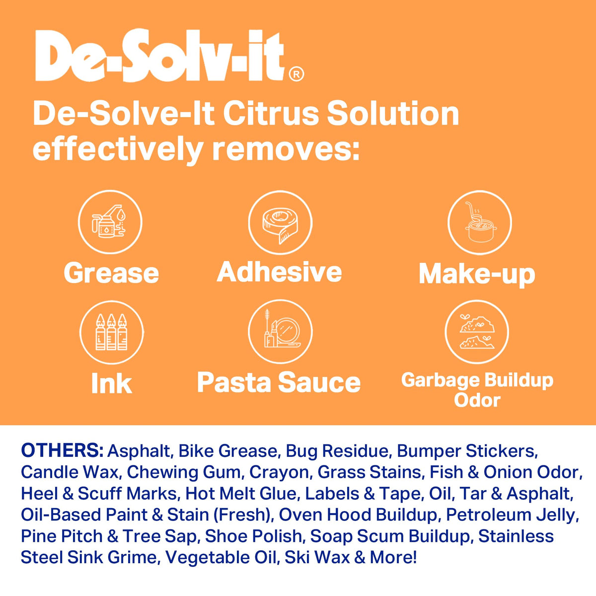 Orange-sol 10497 De-solv-it Citrus Solution Spray, 32 Oz