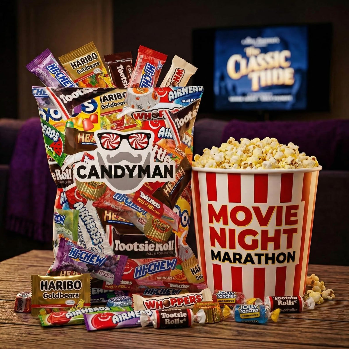 CANDYMAN Chocolate Candy Variety Pack, 3 LB Individually Wrapped