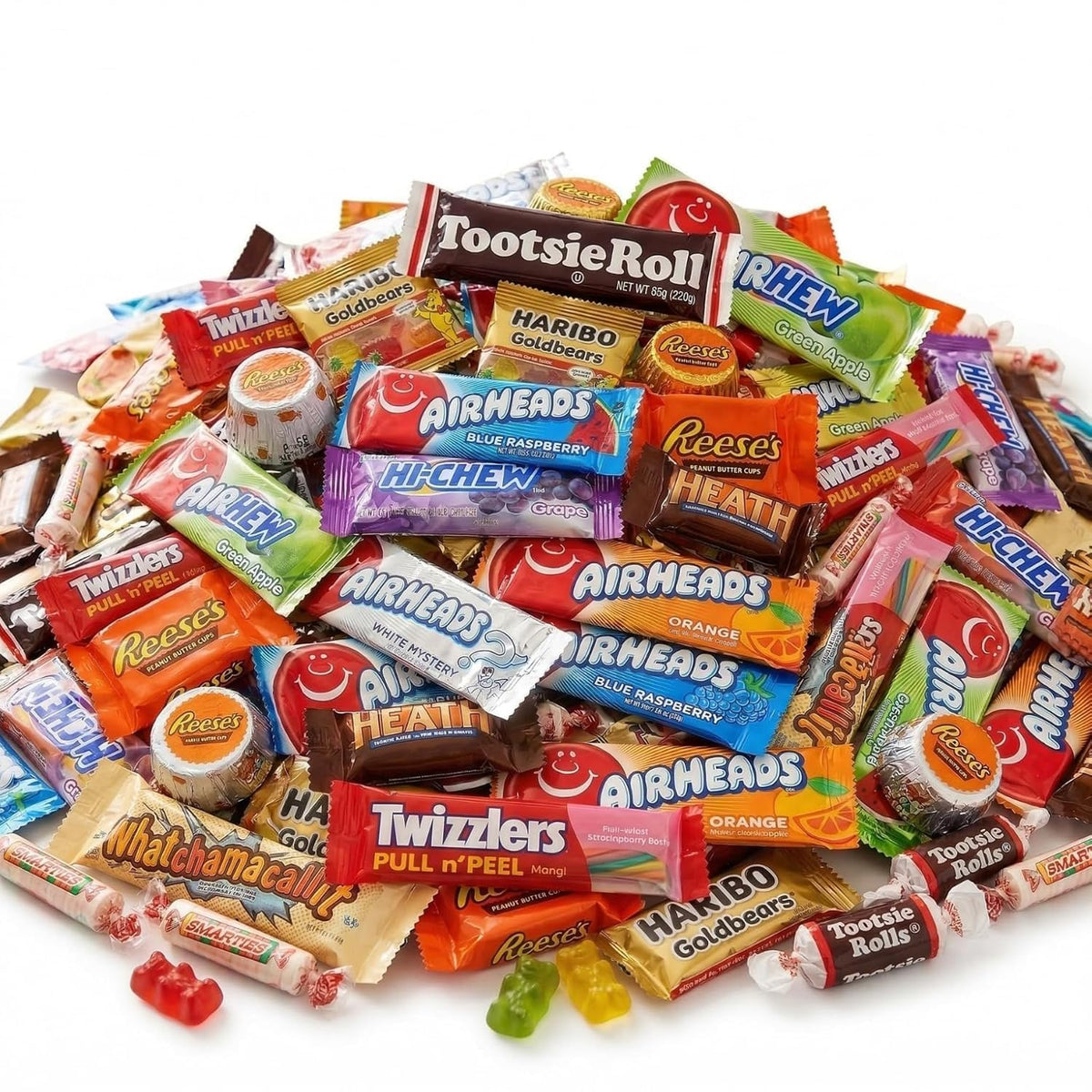 Candyman 12 lb Chocolate Candy Variety Pack, Individually Wrapped