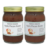 Amish Jam - Two 18 Oz Jars (Apple Pecan Butter)