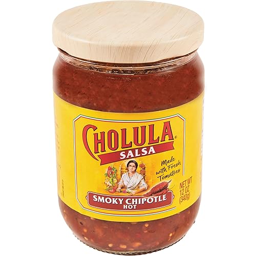 Cholula, Salsa Hot Smoky Chipotle, 12 Ounce
