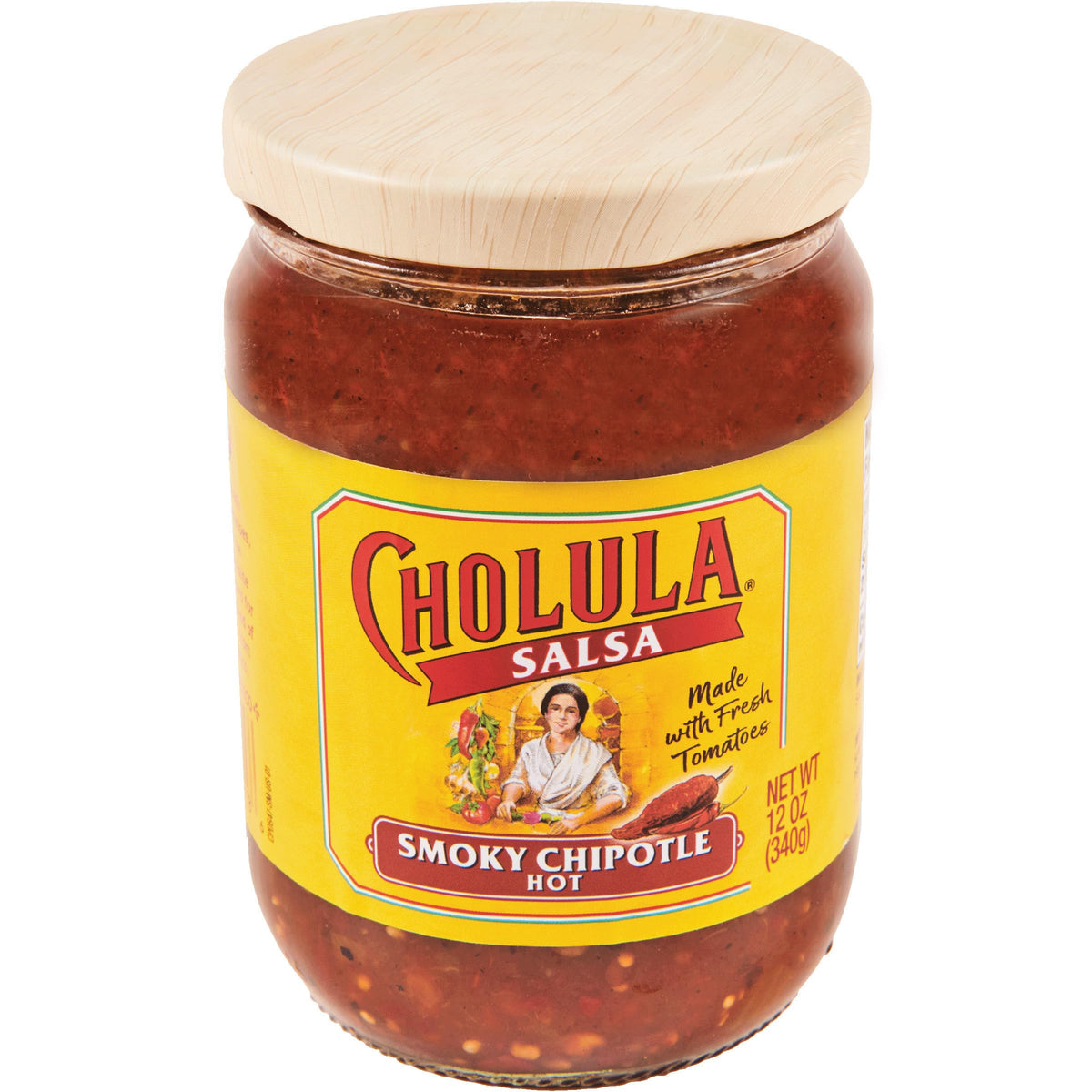 Cholula, Salsa Hot Smoky Chipotle, 12 Ounce