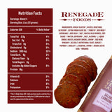 Renegade Foods Artisan Vegan Salami | 3 Pack | Lorraine | High Protein, Low Sugar, Seitan, Non-GMO | 16g of Protein Per Serving | Indulge