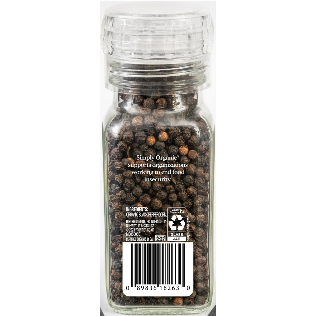 Simply Organic Daily Grind, Certified Organic | 2.65 oz | Piper nigrum L.