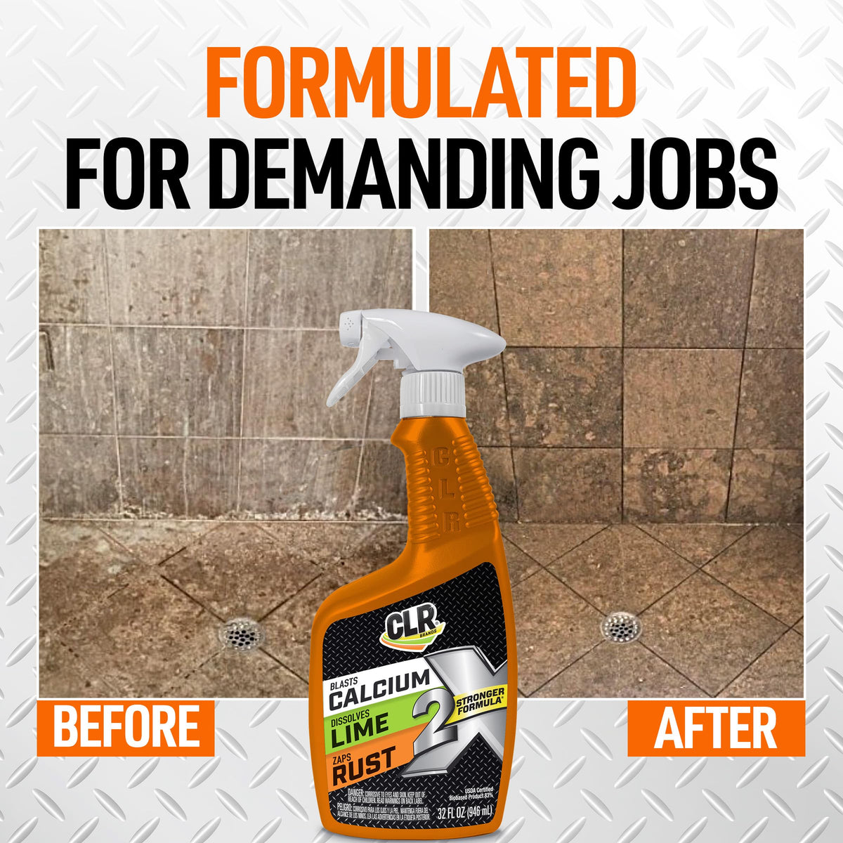 CLR Brands 2X Calcium Lime and Rust Remover - 32 oz Trigger