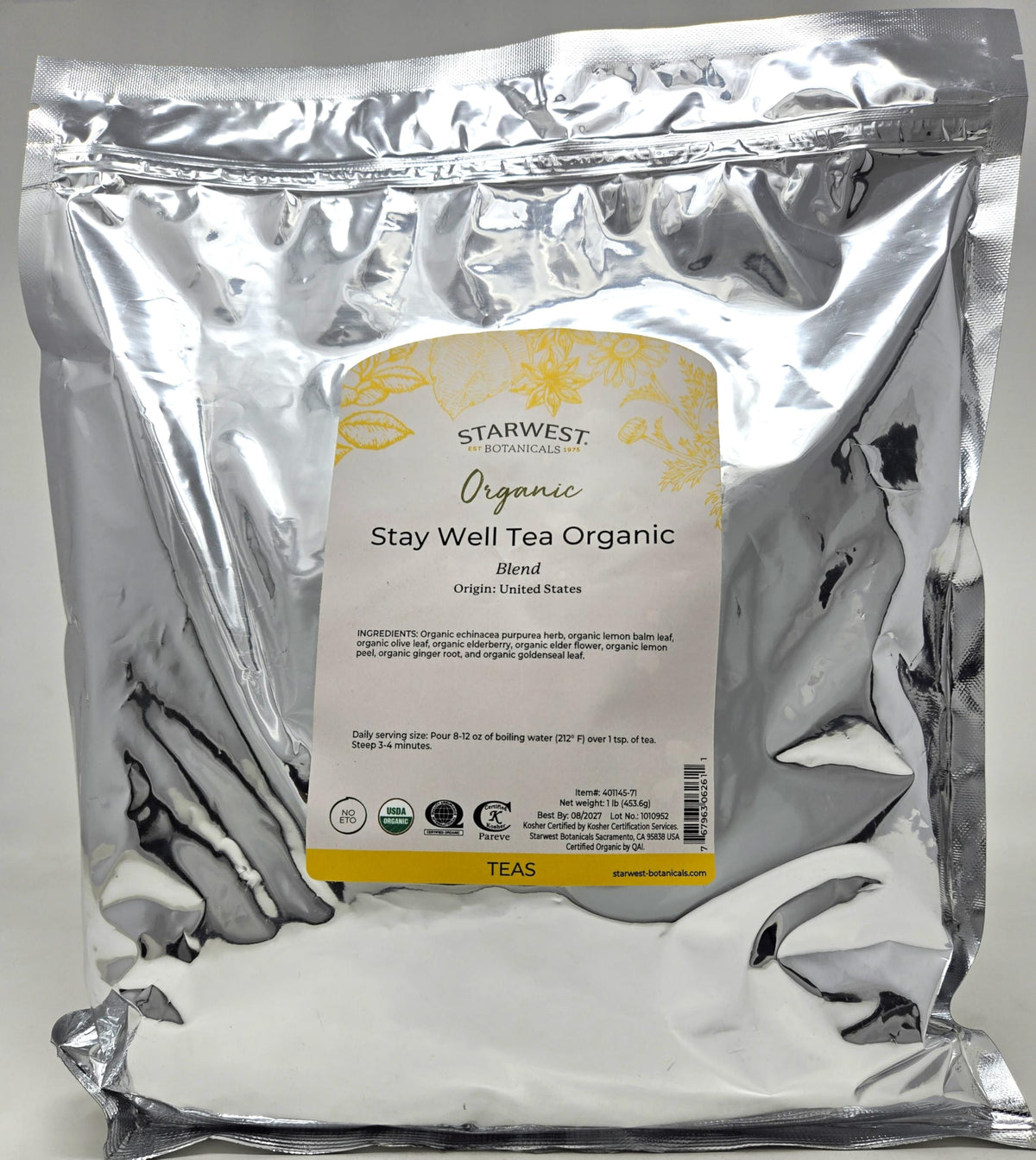 Stay Well Tea Organic