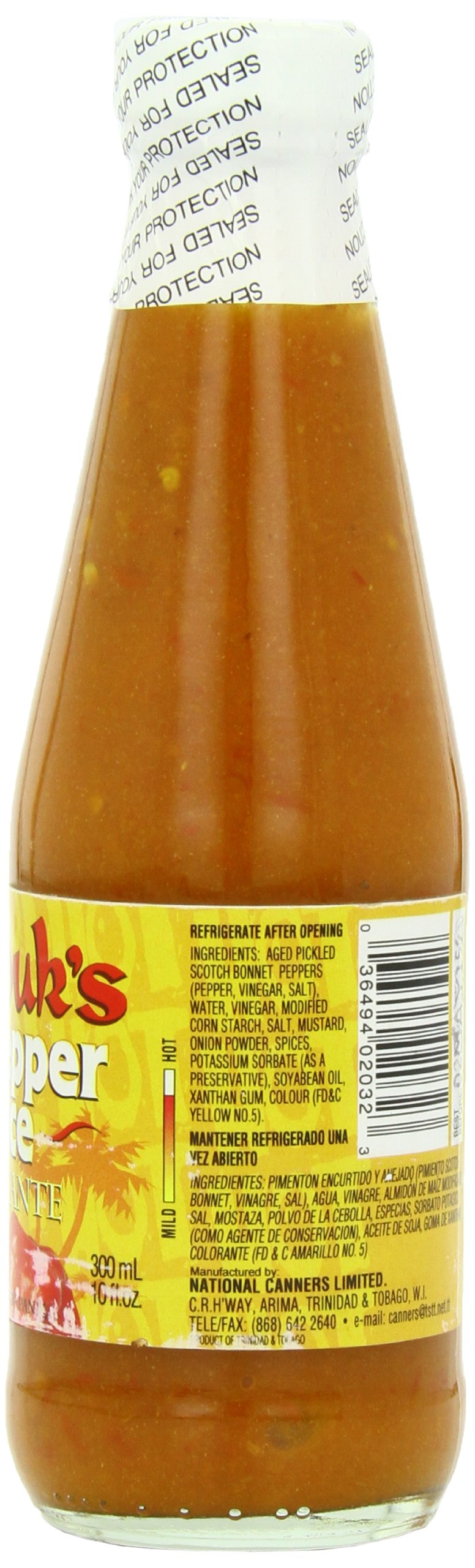 Matouk's Hot Pepper Sauce Salsa Picante (Pack of 6)