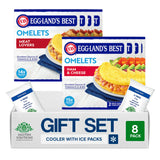 Salutem Vita - Ham & Cheese Omelet, Protein-Rich Breakfast Gift Set - Pack of 8