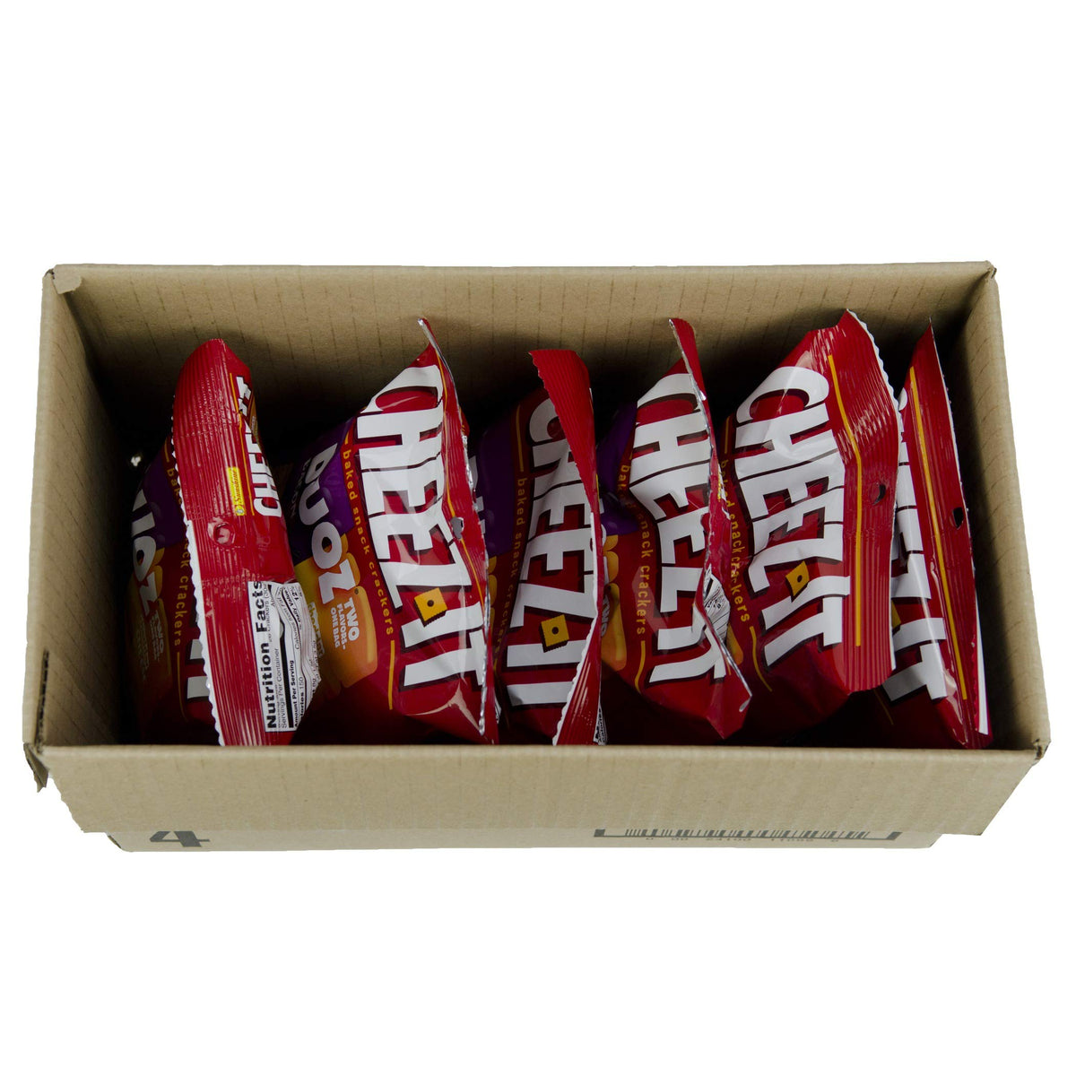 CheezIt Duoz Bacon & Cheddar 4.3Oz(Pack of 6)