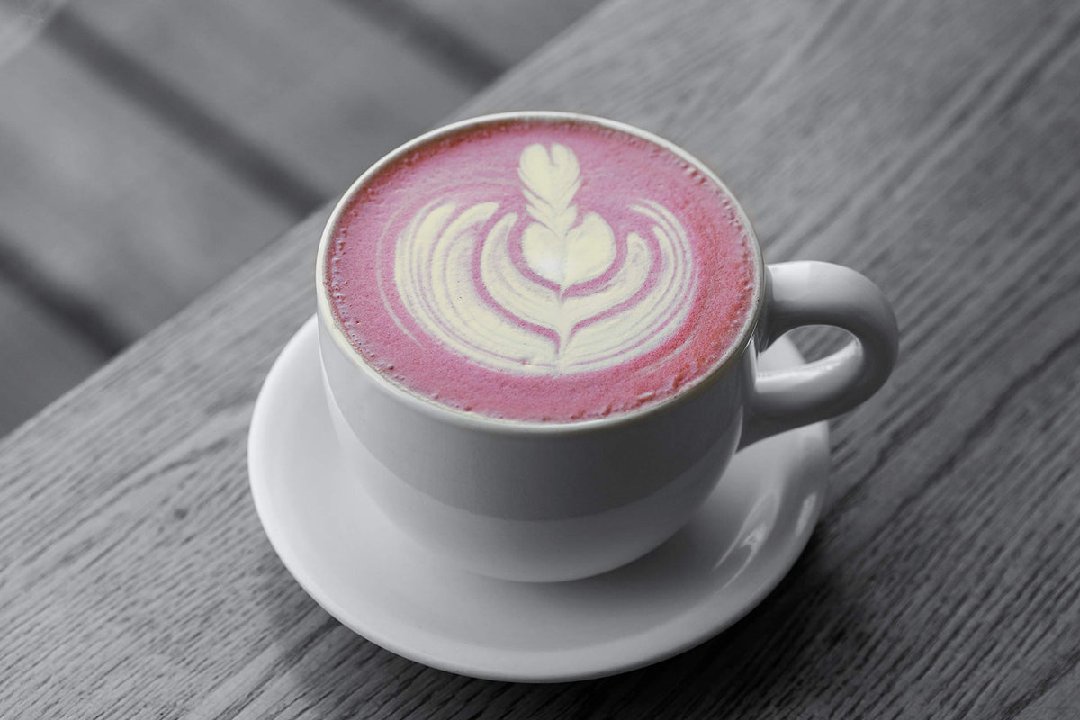 SAKU Tea, Ruby Ginger Beetroot Latte Blend, Super Food Latte, 3oz Bag