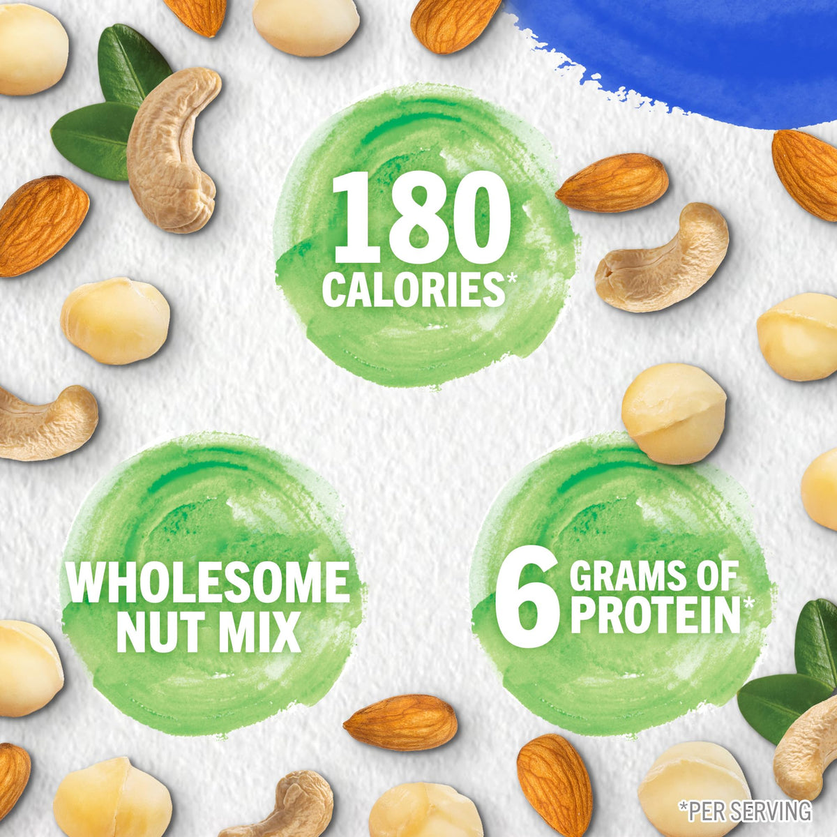 PLANTERS NUT-rition Wholesome Nut Mix, 7.5 oz Box (Contains 7 Individual Pouches) - Cashews, Almonds and Macadamias Snack Mix - No Artificial Flavors