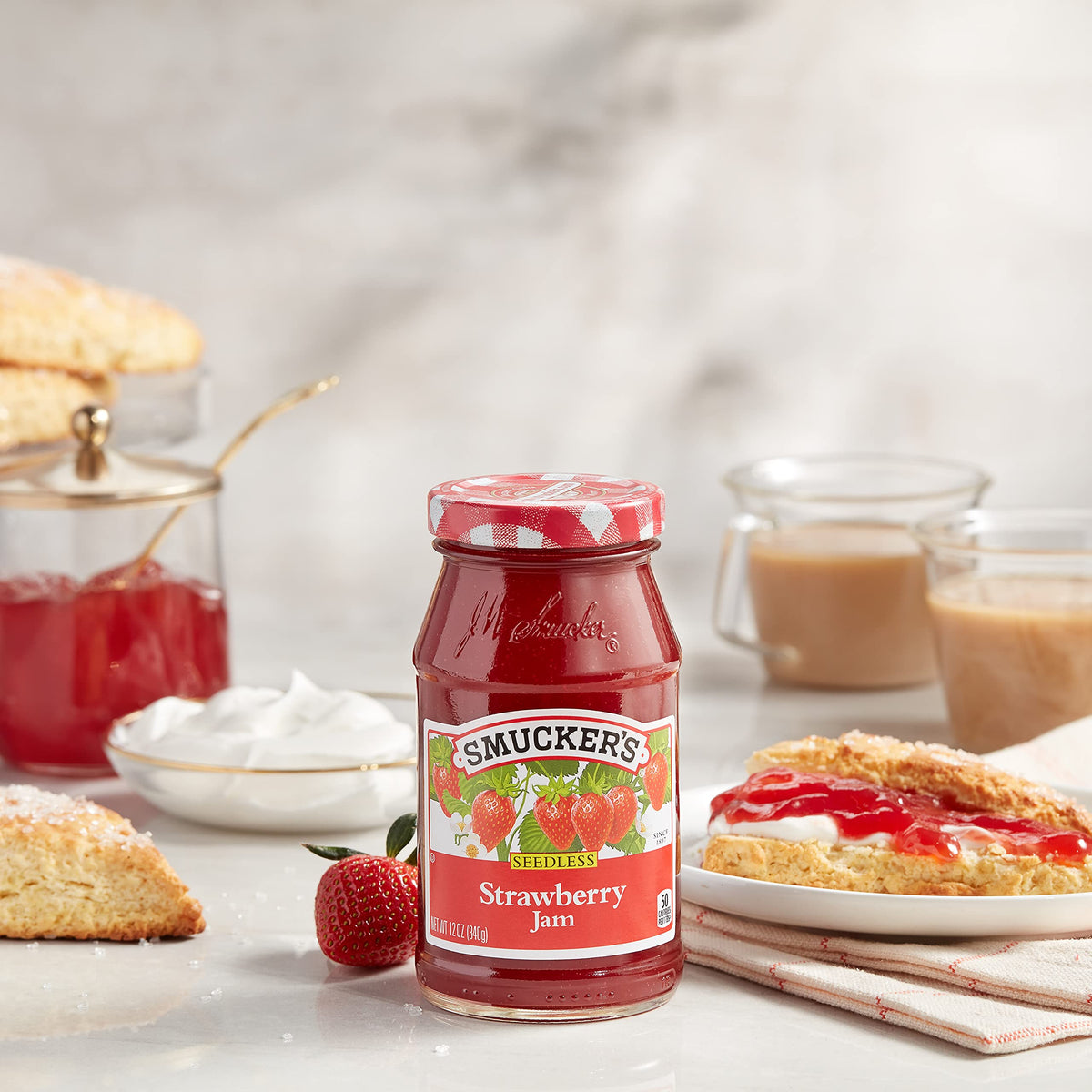 Smucker's Seedless Strawberry Jam, 12 Ounces