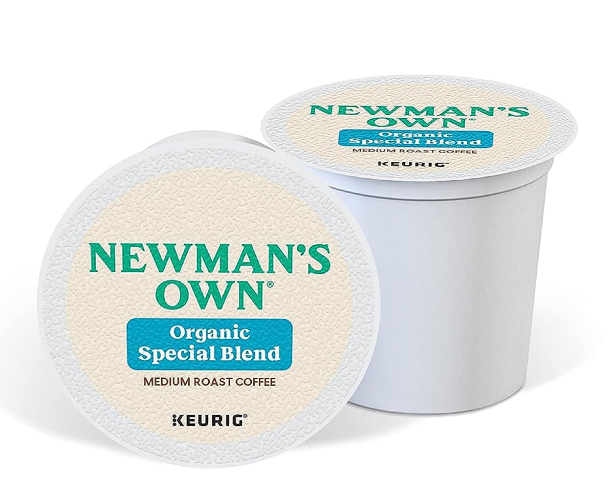 Newman's Own Organics Newman's Special Blend Caffeinated Coffee for Keurig Brewing Systems, 80 K-Cups