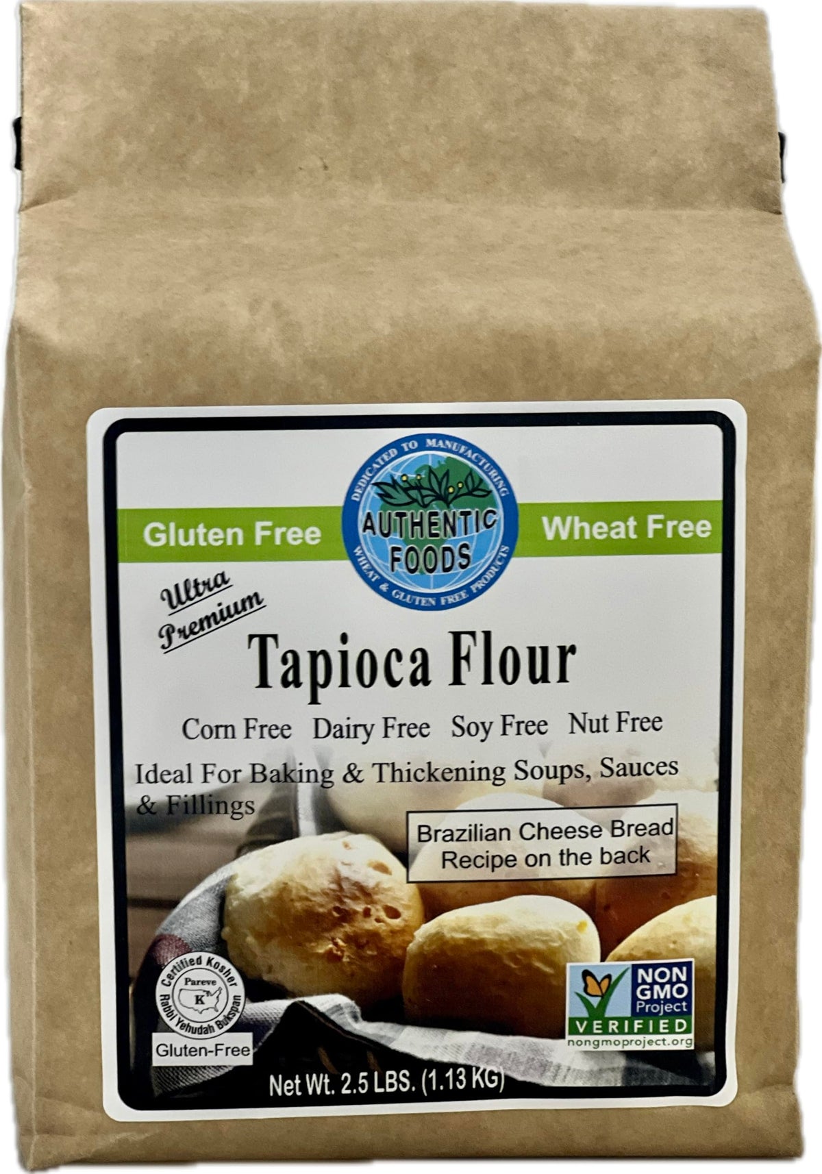 Authentic Foods Tapioca Flour - 2.5 lb