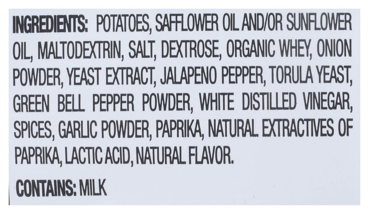 Uglies Snacks Jalapeno Potato Chips, 6 OZ