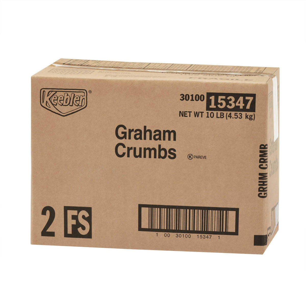 Cracker Keebler Graham Crumbs 10 Pound