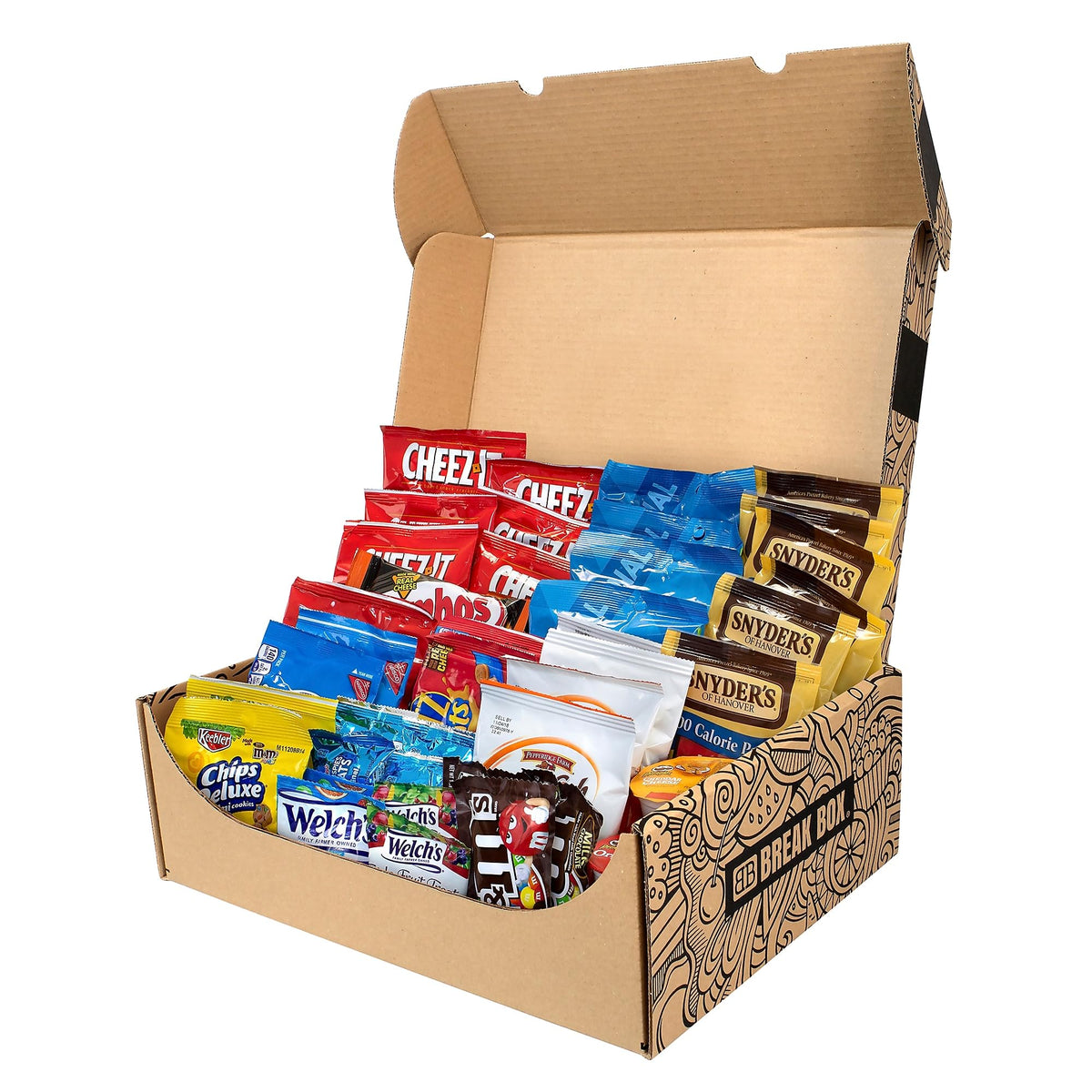 Break Box Party Snack Mix, Assorted, 45/Box (700-S0003)