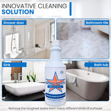 BRING IT ON! CLEANER Hard Water Stain Remover Sealant 16oz, Water Spots on Glass, Hard Water Buildup.