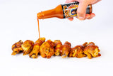 Rocky's Bacon Hot Sauce - Gourmet Red Chili Sauce with Perfectly Balanced Heat - Great Hot Sauce Gift and Wing Sauce - 5 oz