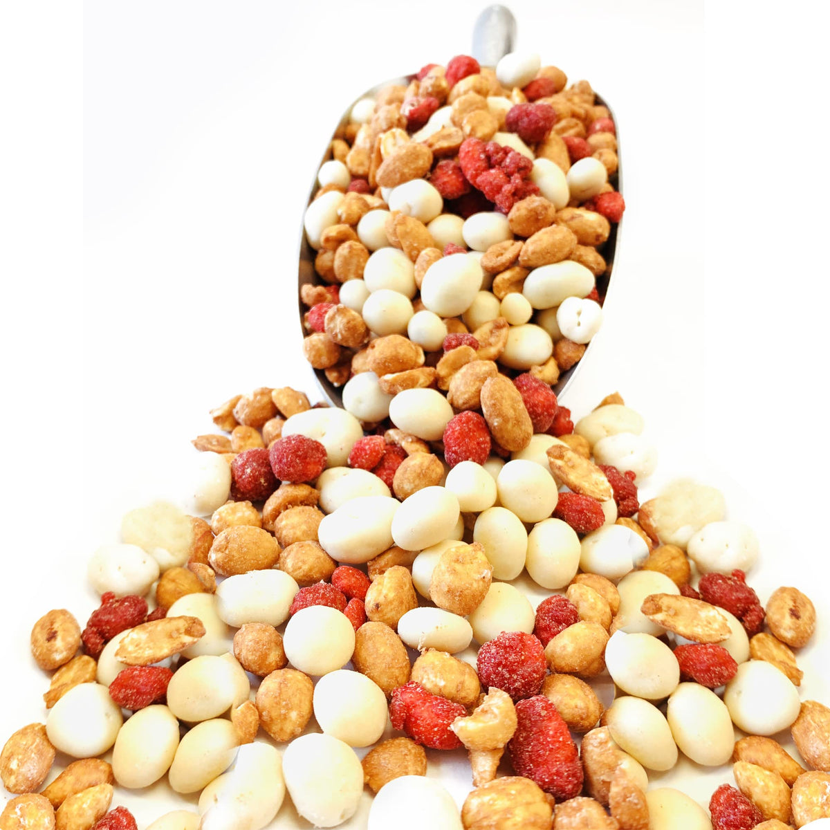 NY SPICE SHOP Candy Honey and Milk Medley Mix - 5 Pound Trail Mix Snack - Mixture of Honey Roasted Peanuts, Sugar Toasted Peanuts, Yogurt Covered