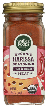 Whole Foods Market, Organic Harissa Seasoning, 1.94 Ounce