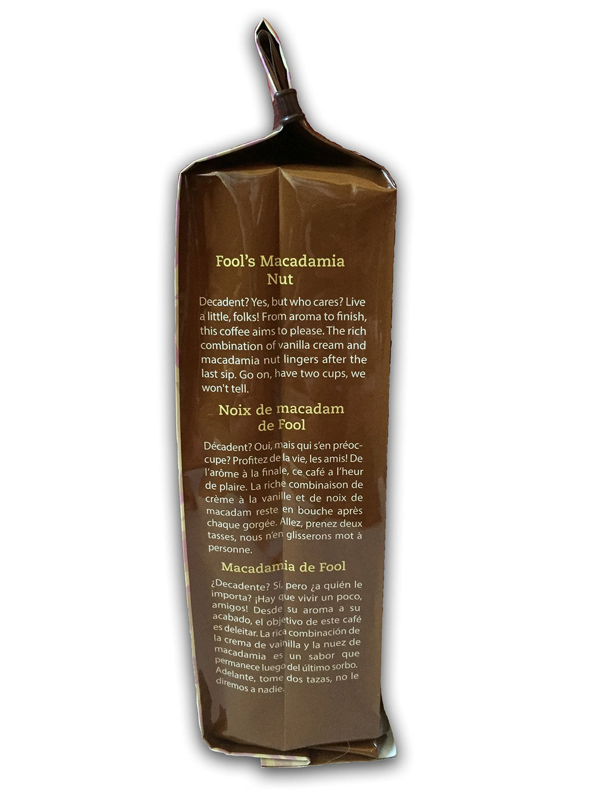 Coffee Fool's Vanilla Macadamia Nut (Whole Bean)