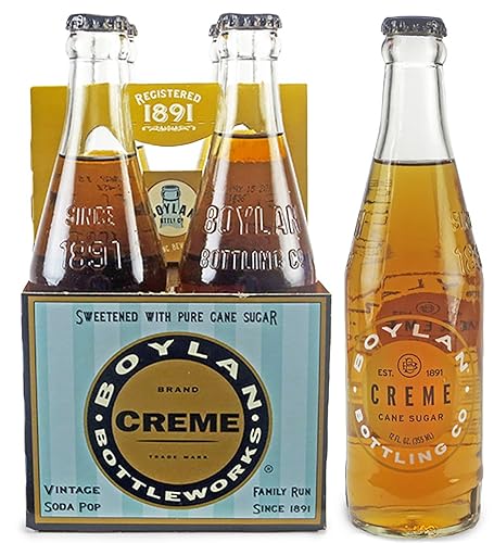 Boylan Soda, Cream, 12 Fl. Oz., 12 Count