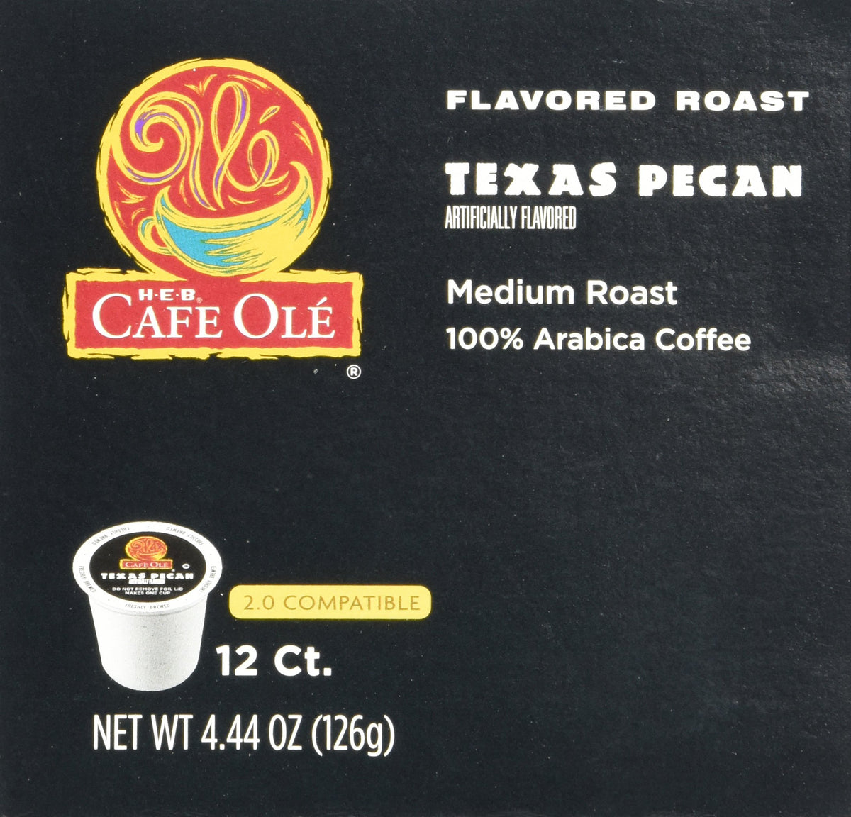 H.E.B. Texas Pecan 12 Count single-brew TWO-PACK