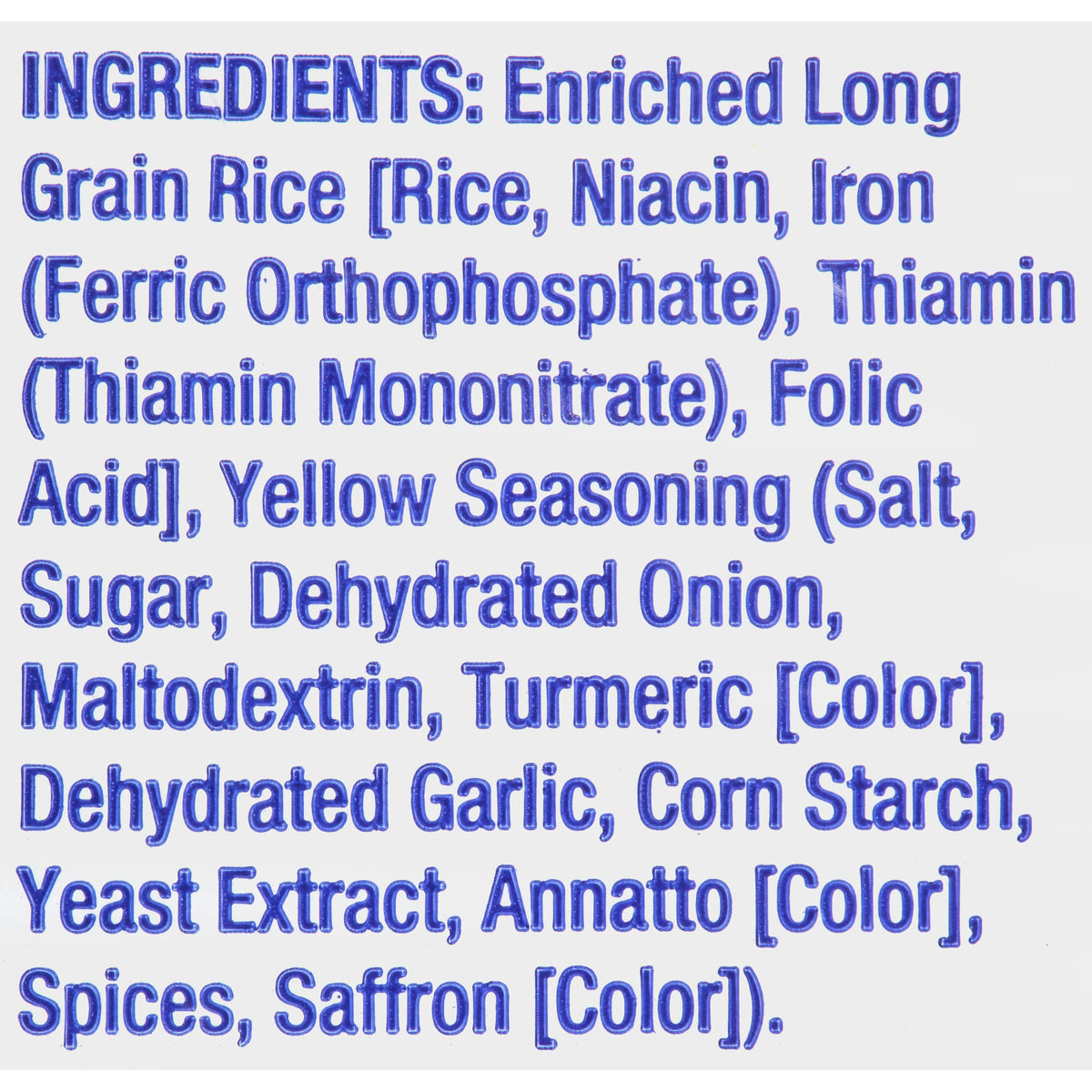 Mahatma Yellow Seasonings & Long Grain Rice, Gluten-Free, Non-GMO, Vegan, 5 oz Bag