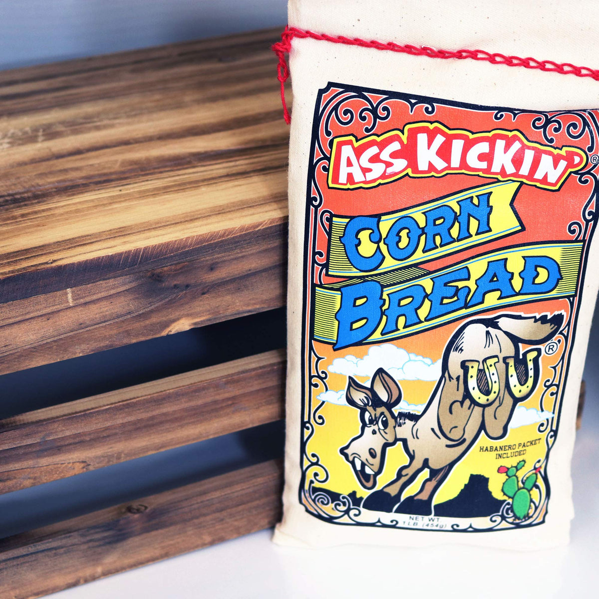 ASS KICKIN' Corn Bread Mix - 6 Pack - Premium Gourmet Gift - 16oz. - Try if you dare! …