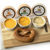 Cheese Spread, Shelf Stable, Wisconsin, Great as Snack Dips for Pretzels or Veggies, (1pk, Jalapeno)