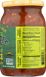 El Pinto Green Chile Sauce, Medium, 16 Ounce (Pack of 6)
