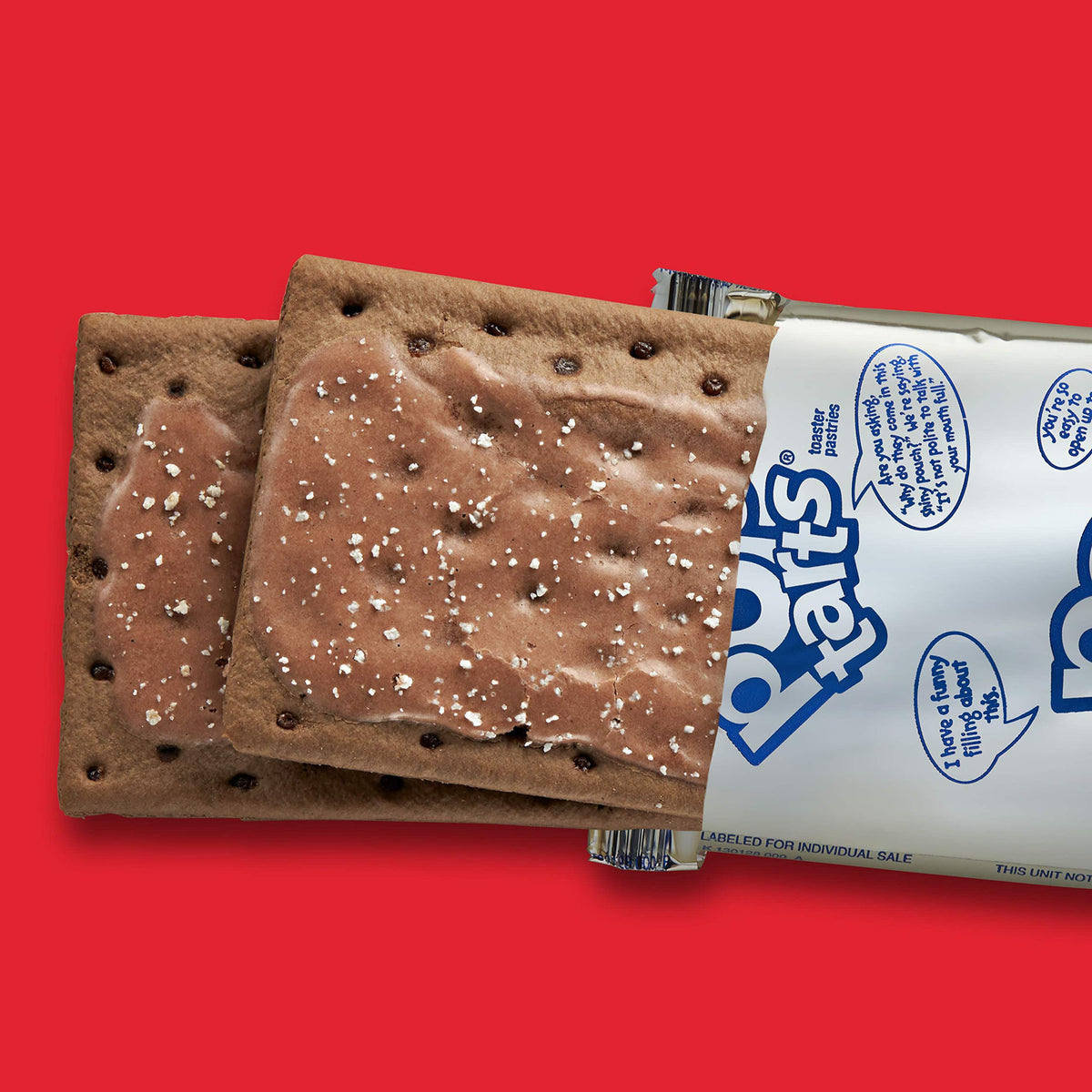 Pop-Tarts Breakfast Toaster Pastries, Frosted Chocolate Fudge Flavored, Value Pack, 29.3 oz (16 Count)(Pack of 8)