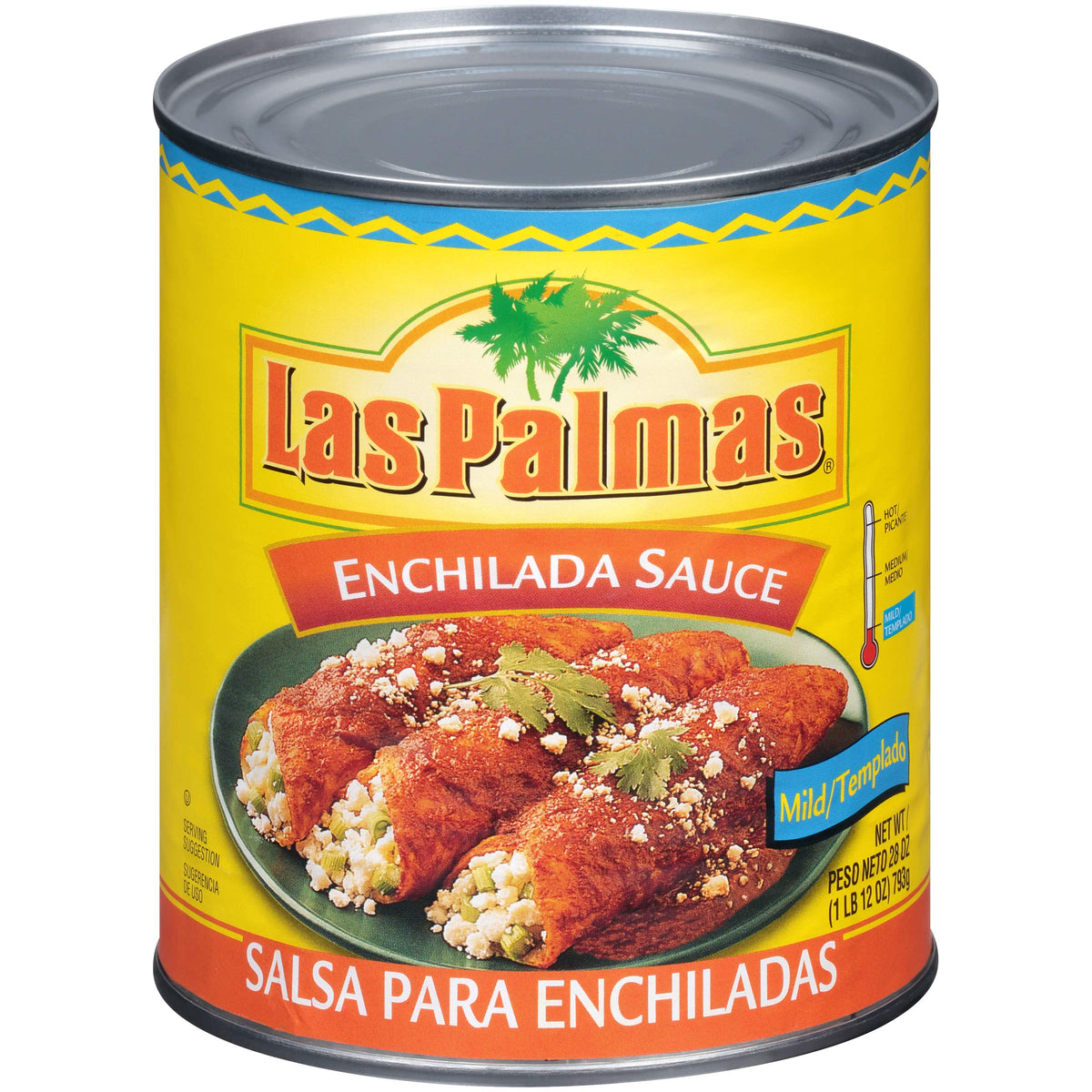Las Palmas Red Enchilada Sauce, Mild, 28 Ounce