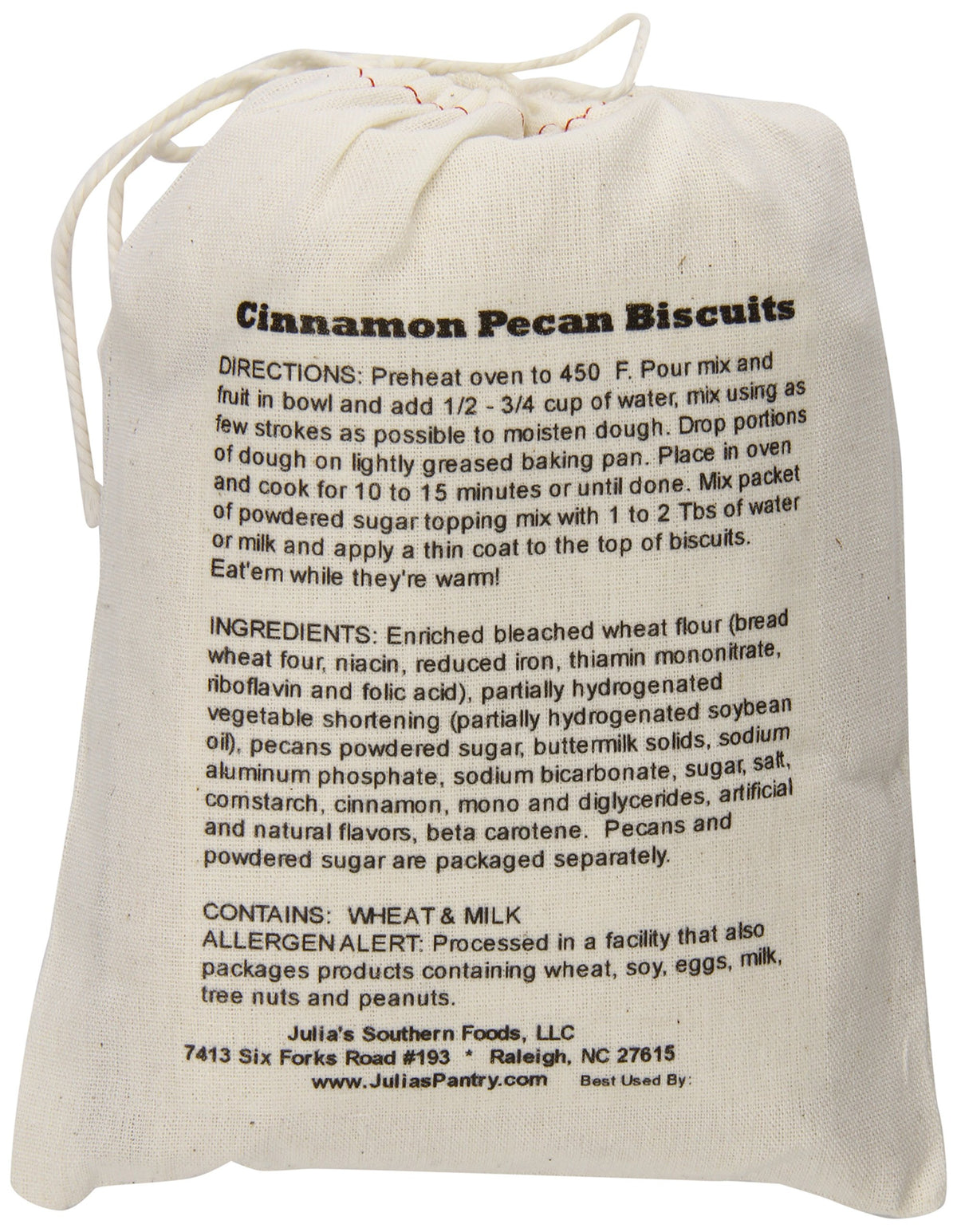 Cinnamon Pecan, 14oz Cloth Gift Bag (Includes Pecans & Glaze)