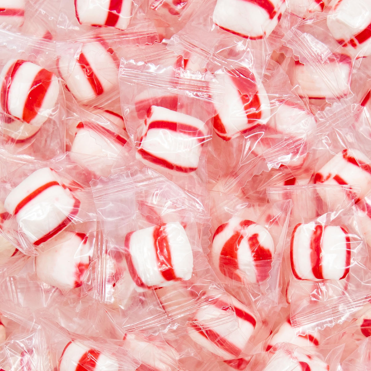 Peppermint Puffs Candy | 2-Pound Bag | Refreshing Mints, Individually Wrapped