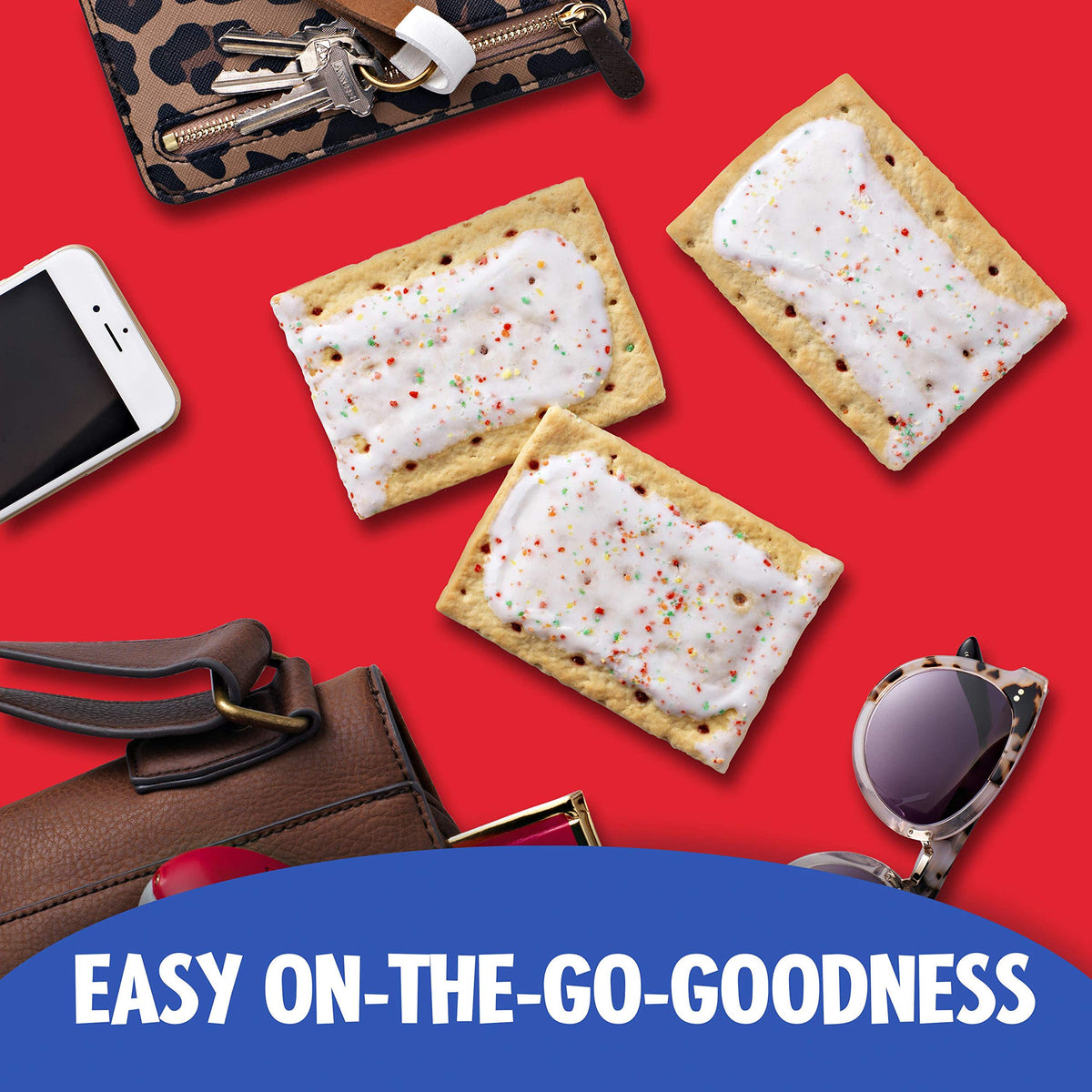 Kellogg's Pop-tarts Frosted Strawberry 16 Count