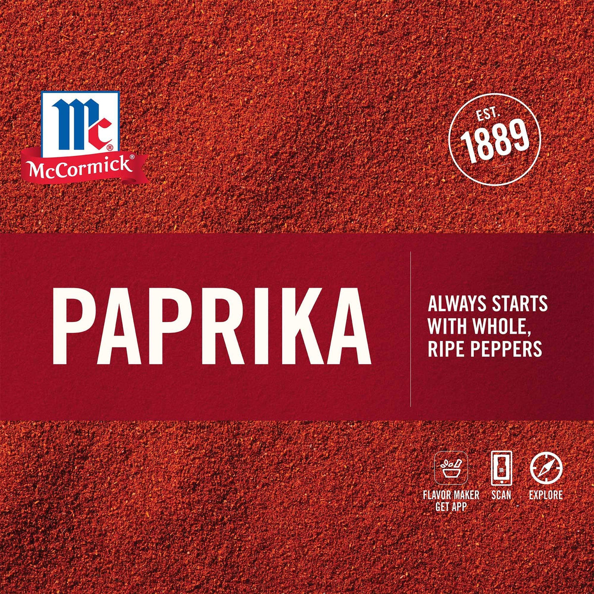 McCormick Gourmet Organic Paprika, 1.62 Oz
