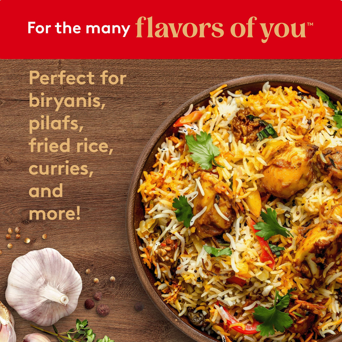Royal Organic Basmati Rice - Long Grain White Rice - 2 lb Bag - Perfect for Biryanis, Pilafs & Curries - Cook on Stove Top