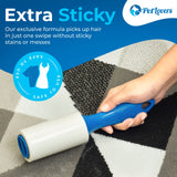 PetLovers Lint Rollers for Pet Hair Extra Sticky 6 Pack - Lint Remover for Clothes
