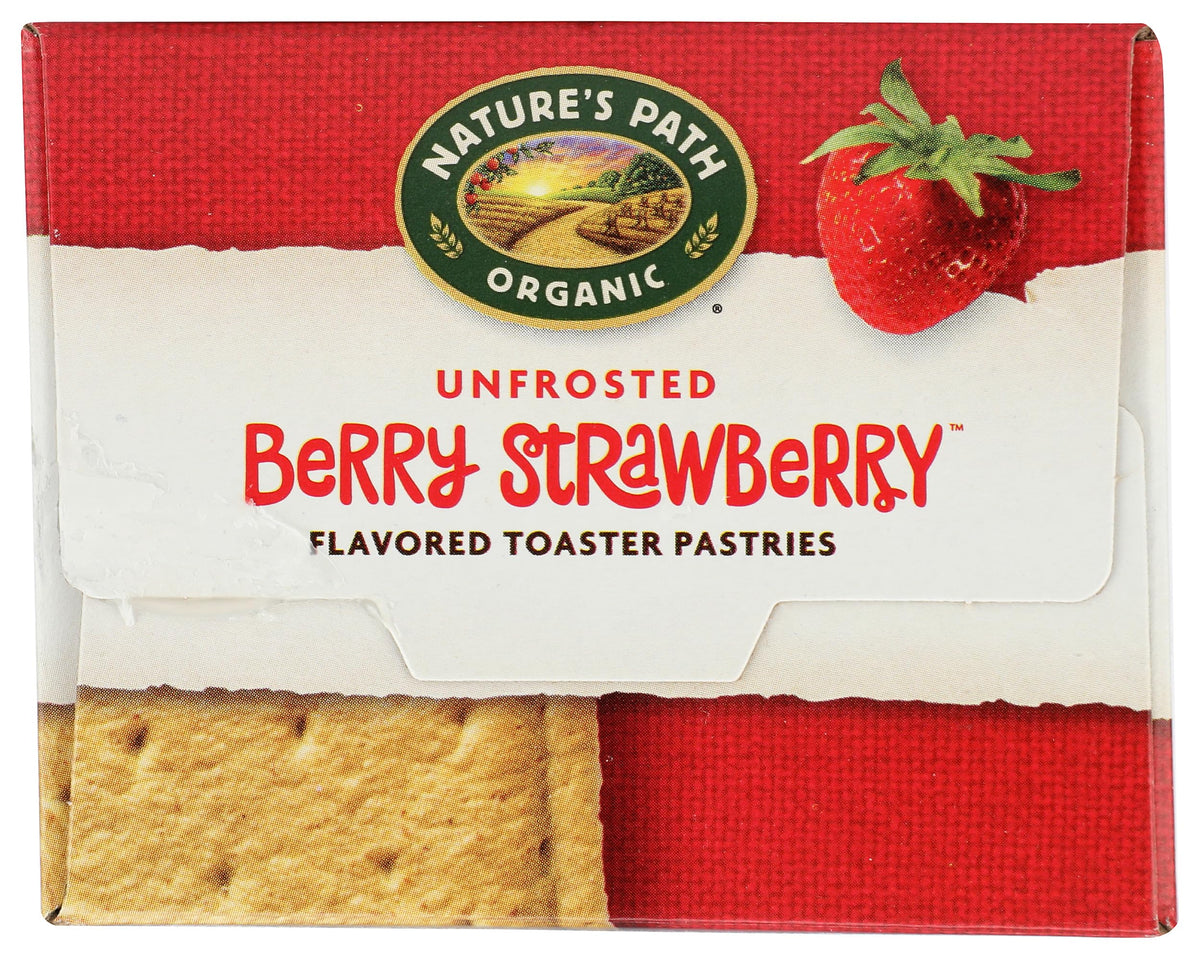 Nature's Path Un-Frosted Toaster Pastry - Strawberry - 11 oz - 6 ct