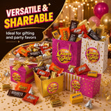 Assorted Chocolate Candy Variety Pack - 12 Lb Bulk Candy Chocolate Mix - Individually Wrapped Chocolate Sweets - Variety - Cold Pack Included