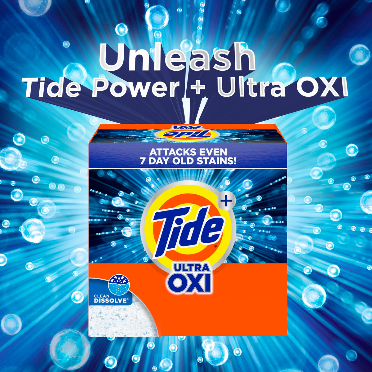 Tide Ultra OXI Powder Laundry Detergent