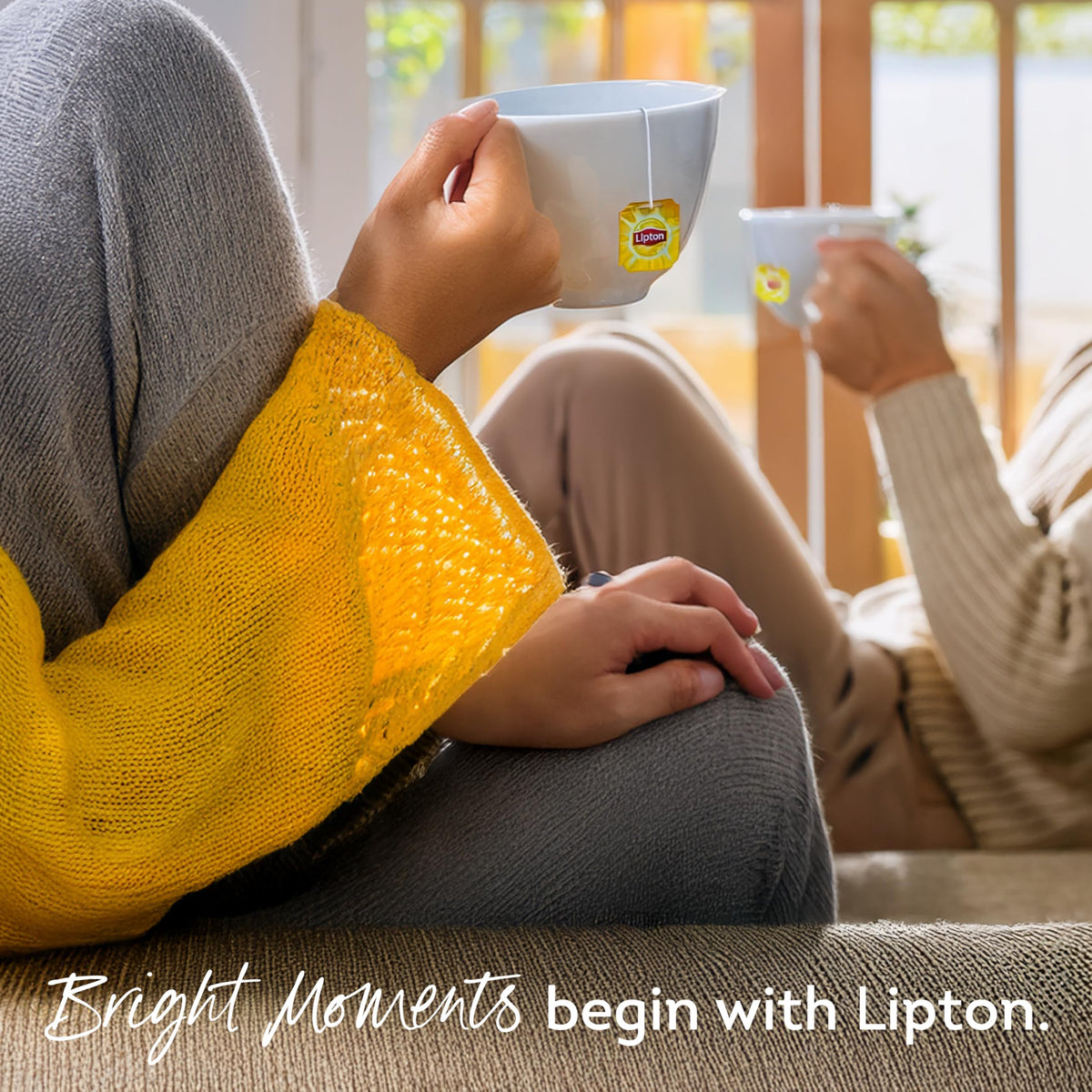 Lipton Yellow Label Finest Blend | Lipton Tea Bags | Black Tea | 200 Grams (Pack of 1)