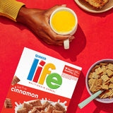Life Breakfast Cereal, Cinnamon, 18oz Box