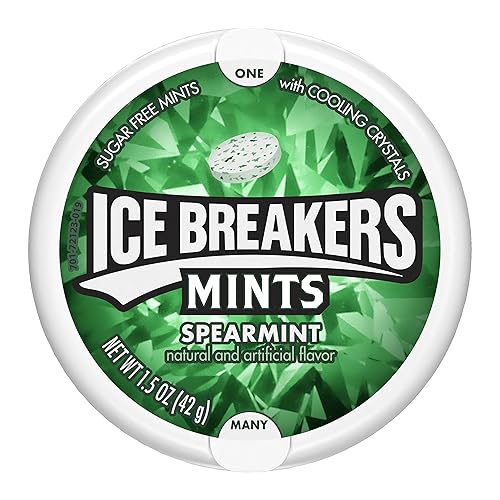 ICE Breakers Ice Cubes Spearmint 1.5 oz Tin