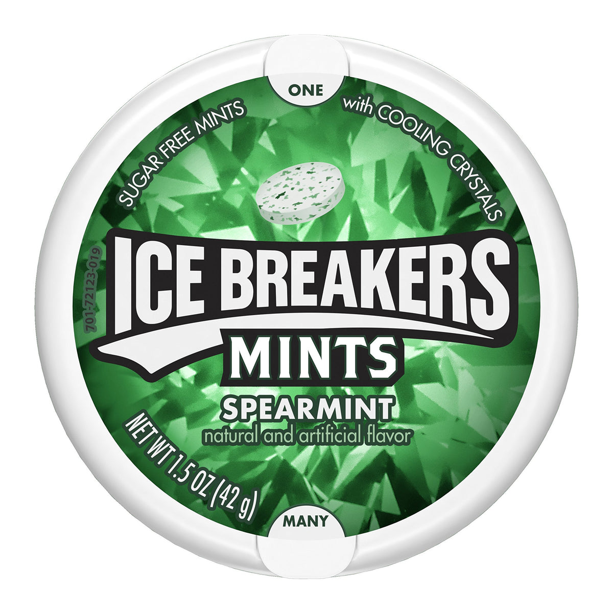 ICE Breakers Ice Cubes Spearmint 1.5 oz Tin