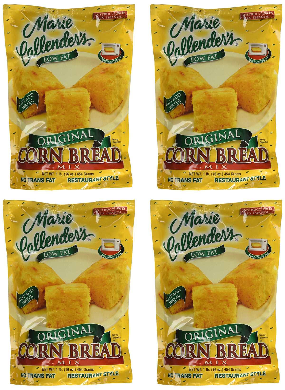 Marie Callender's Original Corn Bread Mix 16 Oz (4-Pack)